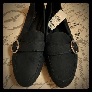 New Express Black Flats